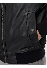 BOSS - Boss Kurtka skórzana Jogipi 50498511 Czarny Regular Fit. Kolor: czarny. Materiał: skóra #6