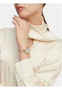 U.S. Polo Assn. Zegarek Ophelia USP8506YG Beżowy. Kolor: beżowy. Materiał: skóra #2