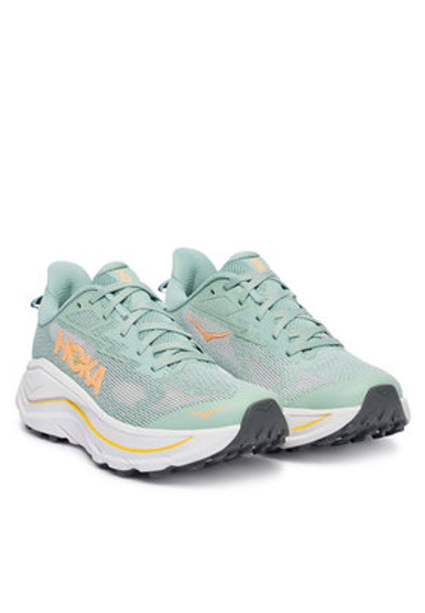 HOKA - Hoka Buty do biegania Challenger 8 1168717 Turkusowy. Kolor: turkusowy. Materiał: materiał
