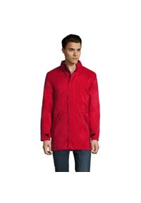 SOL'S - Kurtka Unisex Dla Dorosłych Robyn Z Wyściełaną Podszewką. Kolor: czerwony. Sport: turystyka piesza #1