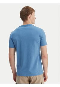 Napapijri T-Shirt S-Mahsa NP0A4FZB Niebieski Regular Fit. Kolor: niebieski. Materiał: bawełna #5