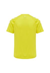 Koszulka sportowa z krótkim rękawem dziecięca Hummel Core XK Kids Poly T-Shirt. Kolor: żółty. Długość rękawa: krótki rękaw. Długość: krótkie