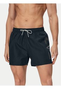 EA7 Emporio Armani Szorty kąpielowe 7M002001 AF14497 MC026 Czarny Regular Fit. Kolor: czarny. Materiał: syntetyk #1