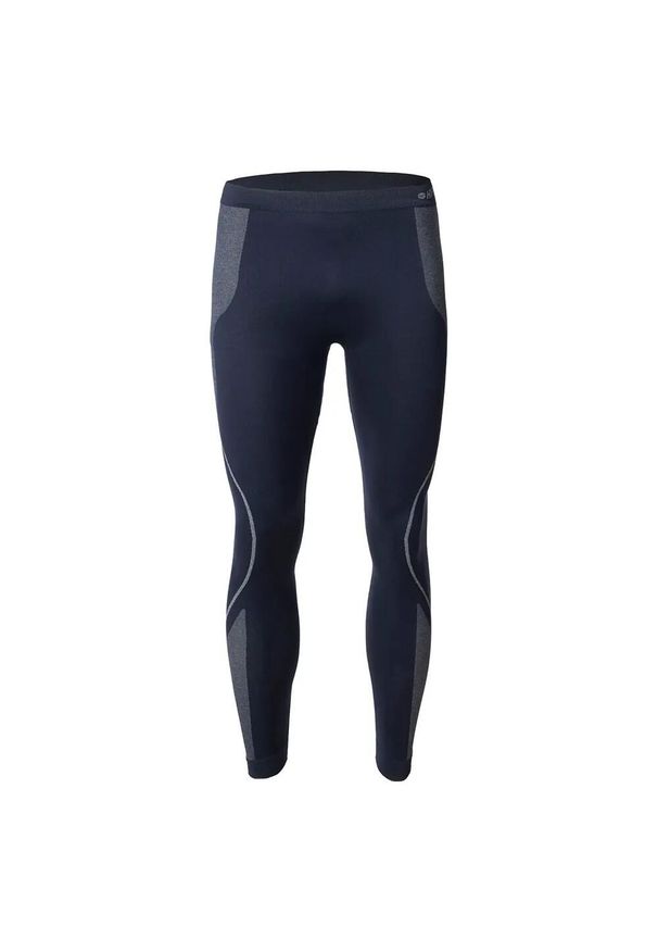 Hi-tec - Spodnie Męskie Buraz Base Layer Bottoms. Kolor: niebieski. Sezon: lato. Sport: turystyka piesza