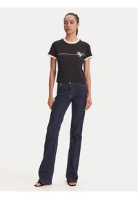 Guess T-Shirt V5YI01 J1314 Czarny Regular Fit. Kolor: czarny. Materiał: bawełna #5