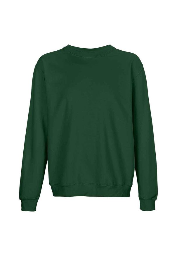 SOL'S - Bluza Rozpinana Unisex Dla Dorosłych Columbia. Kolor: zielony