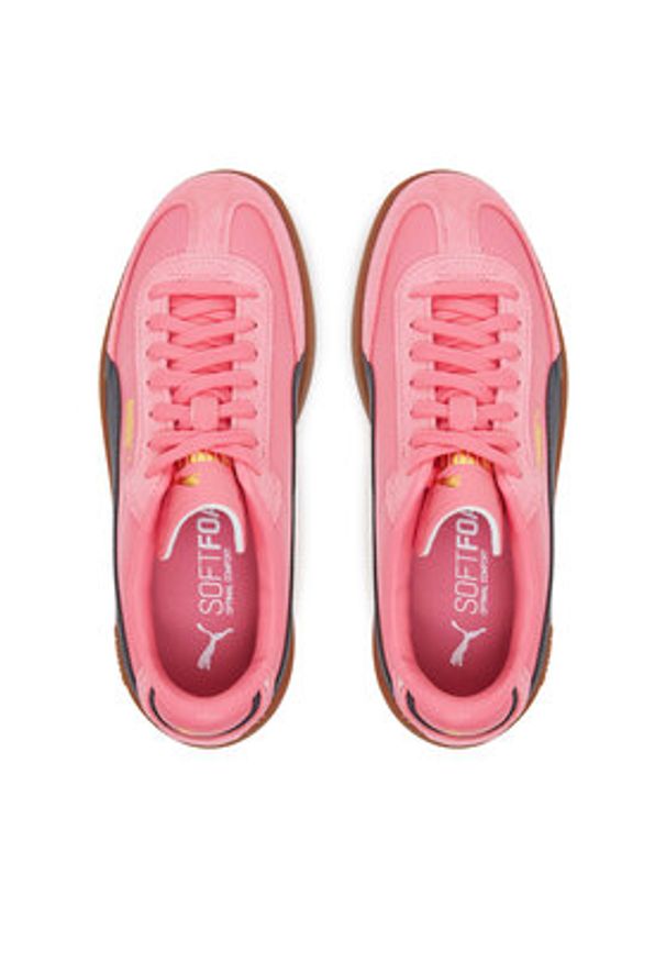 Puma Sneakersy Club II Era 397447 26 Różowy. Kolor: różowy. Materiał: zamsz, skóra