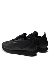 Calvin Klein Sneakersy Low Top Lace Up Nylon HM0HM00921 Czarny. Kolor: czarny. Materiał: nylon #4