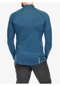 Bluza z zamkiem męska Inov-8 Train Elite Mid LSZ. Kolor: niebieski