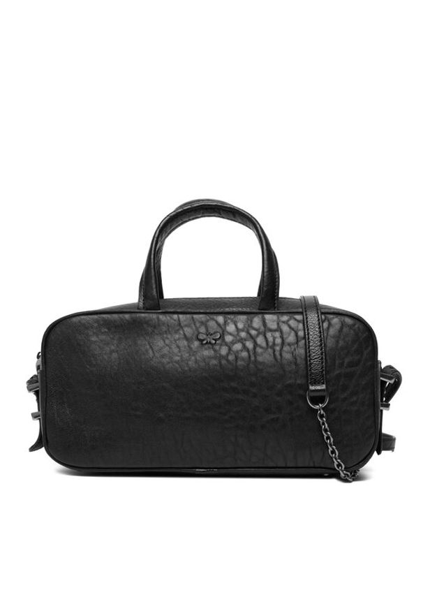 Weekend Max Mara Torebka Tundra 2525516095600 Czarny. Kolor: czarny. Materiał: skórzane