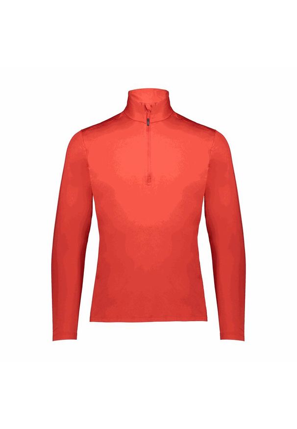 Golf męski narciarski CMP 30L1097. Okazja: na co dzień. Typ kołnierza: golf. Kolor: czerwony. Styl: sportowy, casual. Sport: narciarstwo, golf
