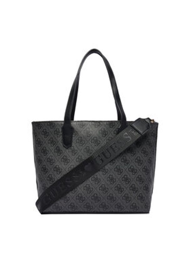 Guess Torebka J5YZ01 WFMF0 Szary. Kolor: szary. Materiał: skórzane