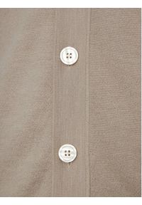 Selected Homme Kardigan Tray 16097127 Beżowy Regular Fit. Kolor: beżowy. Materiał: wełna #5