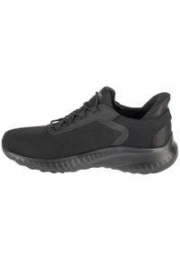 skechers - Buty sportowe Sneakersy męskie, Slip-Ins: Bobs Squad Chaos - Tough Walk. Kolor: czarny. Sport: turystyka piesza