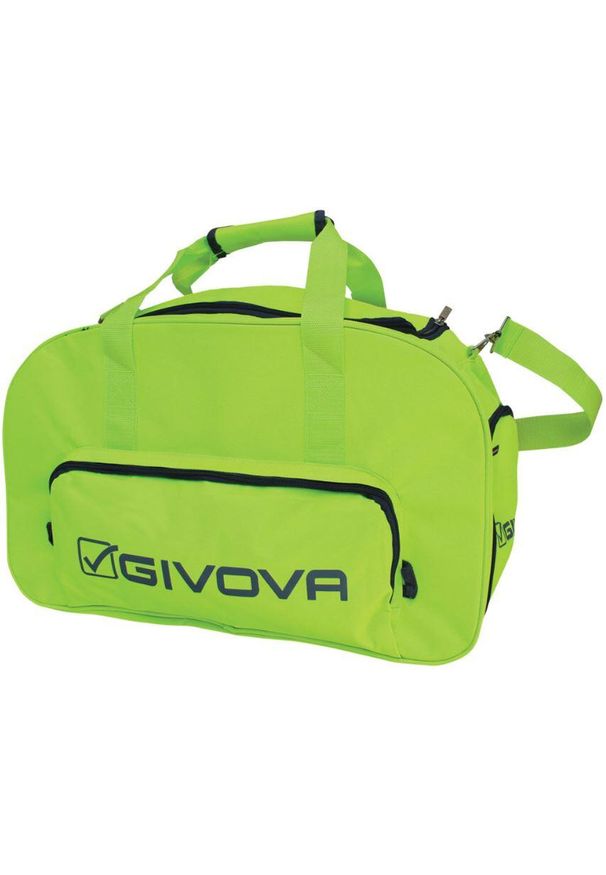 Torba Sportowa Givova Brera Żółta Fluo - Przestronna i Trwała. Kolor: żółty. Sport: fitness