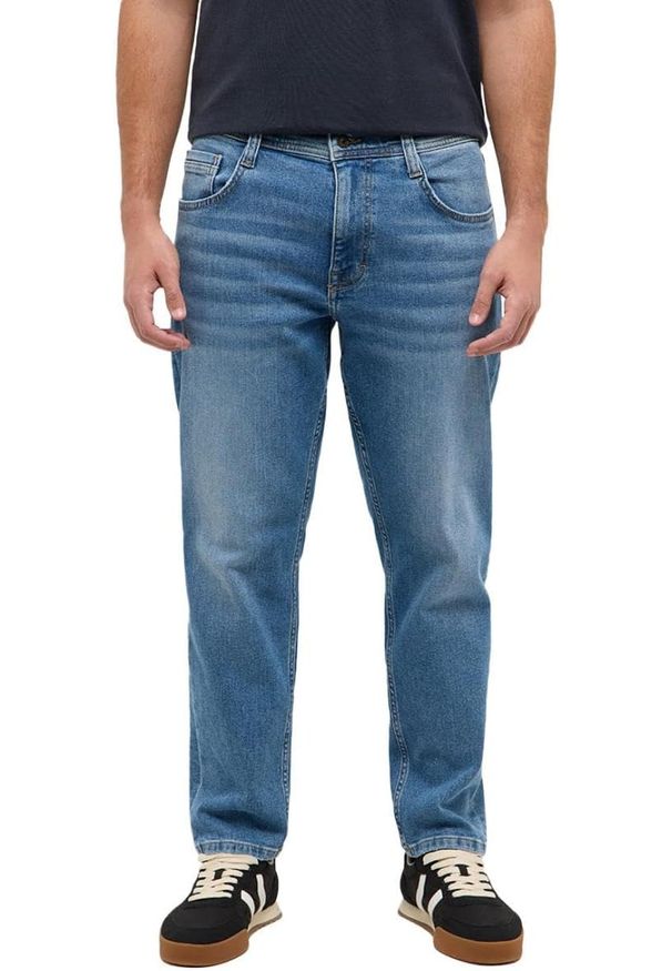 Męskie Spodnie Jeansowe Mustang Style Denver Tapered Denim Blue 1017436 5000 583