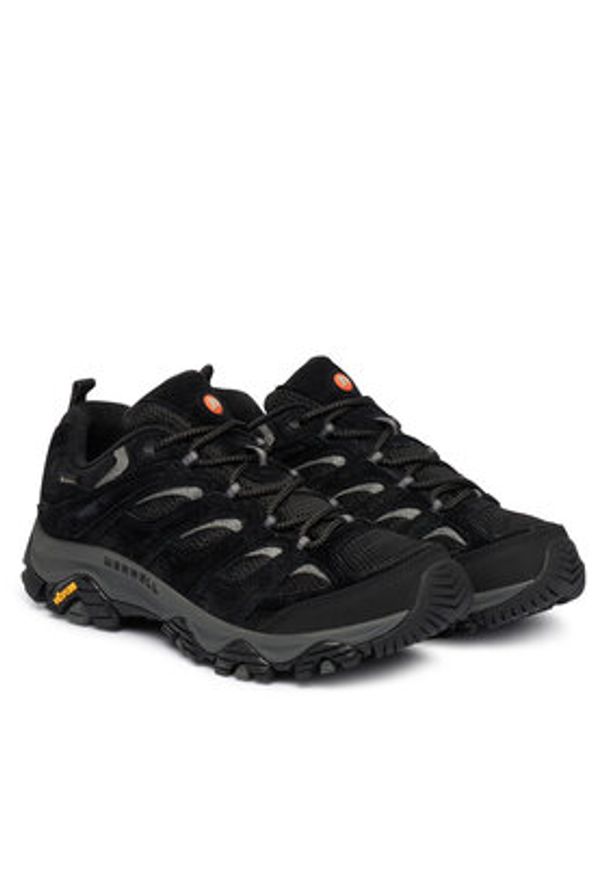 Merrell Trekkingi Moab 3 Gtx J036253 Czarny. Kolor: czarny. Materiał: skóra, zamsz. Sport: turystyka piesza