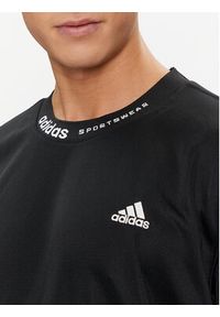 Adidas - adidas T-Shirt IJ6460 Czarny Loose Fit. Kolor: czarny. Materiał: syntetyk #6