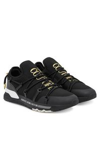 Versace Jeans Couture Sneakersy 79YA3SA6 ZS915 G89 Czarny. Kolor: czarny. Materiał: skóra #5