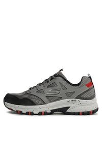 skechers - Skechers Trekkingi Hillcrest 237265/CCRD Szary. Kolor: szary. Materiał: skóra. Sport: turystyka piesza