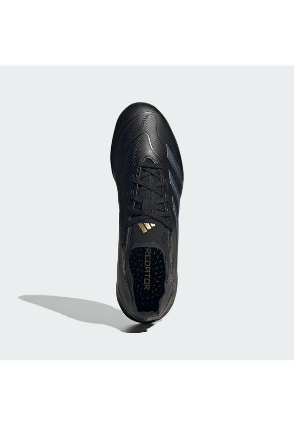Adidas - Buty Predator League TF. Kolor: czarny, szary, żółty, wielokolorowy. Materiał: materiał