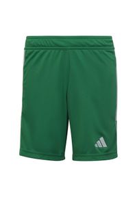Spodenki piłkarskie dla dzieci Adidas Tiro 23 League. Kolor: zielony