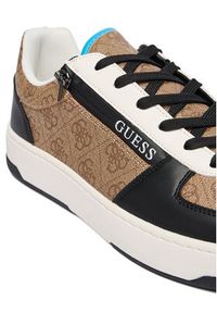 Guess Sneakersy FMFVEN FAB12 Beżowy. Kolor: beżowy. Materiał: skóra #5
