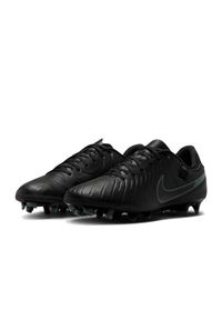 Buty piłkarskie męskie Nike 002 Tiempo Legend 10 Academy Mg. Kolor: czarny, zielony, wielokolorowy. Materiał: syntetyk, materiał. Szerokość cholewki: normalna. Sport: piłka nożna