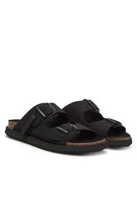 D.Franklin Klapki DFSH407001 Czarny. Kolor: czarny. Materiał: zamsz, skóra #3