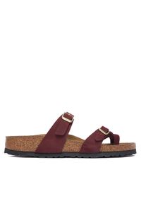 Birkenstock Japonki Mayari 1032984 Bordowy. Kolor: czerwony. Materiał: nubuk, skóra #1