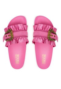 Versace Jeans Couture Klapki 80VA3SM5 ZS185 499 Różowy. Kolor: różowy. Materiał: materiał #4
