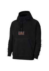 Bluza sportowa męska Nike M J 23ENG Flc PO Hoodie. Typ kołnierza: kaptur. Kolor: czarny. Sport: bieganie