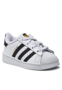 Adidas - adidas Sneakersy Superstar El I FU7717 Biały. Kolor: biały. Materiał: skóra. Model: Adidas Superstar