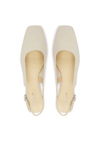 Vagabond Shoemakers Baleriny Delia 5907-201-02 Écru. Materiał: skóra #4