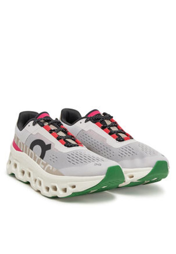 On Sneakersy Cloudmonster 6197652 Szary. Kolor: szary. Materiał: materiał