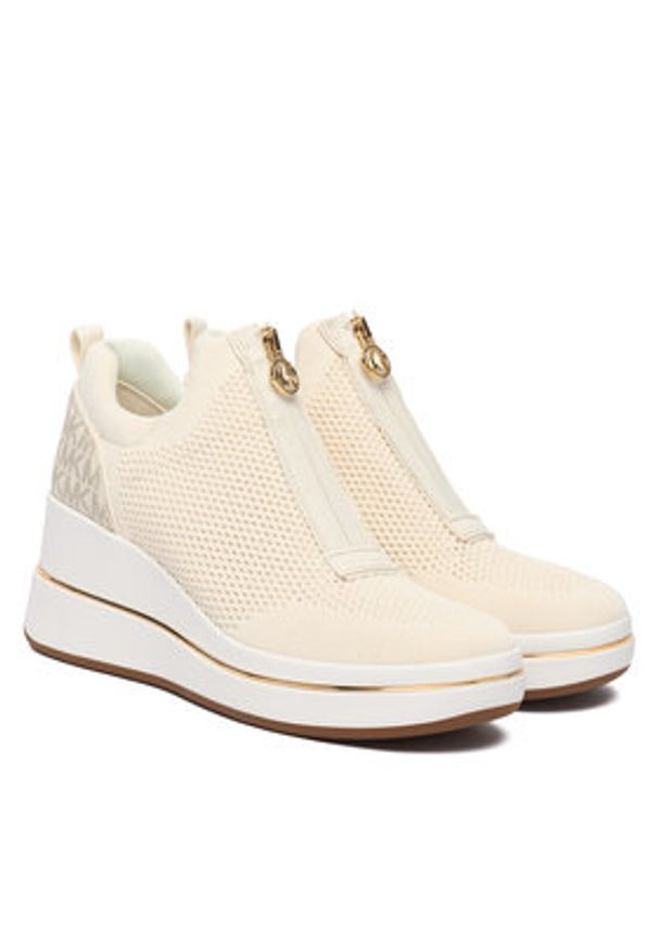 MICHAEL Michael Kors Sneakersy Emmy 43R6EMFP3D Écru. Materiał: materiał