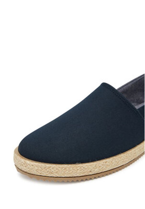 Lanetti Espadryle MF1594-1 Granatowy. Kolor: niebieski. Materiał: materiał