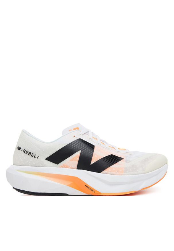 New Balance Buty do biegania FuelCell Rebel v4 MFCXCN4 Biały. Kolor: biały. Materiał: materiał