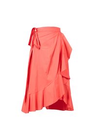 Pinko Spódnica "Vibruno" | 101947 Y4VY | Kobieta | Pomarańczowy. Okazja: na imprezę, na spotkanie biznesowe. Kolor: pomarańczowy. Materiał: bawełna. Wzór: aplikacja. Styl: klasyczny, elegancki, biznesowy #5