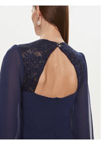 Rinascimento Sukienka wieczorowa CFC0117605003 Granatowy Regular Fit. Kolor: niebieski. Materiał: syntetyk. Styl: wizytowy