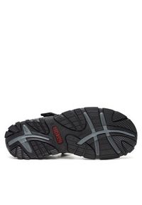 Rieker Sandały 68851-14 Niebieski. Kolor: niebieski. Materiał: materiał #8