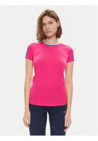 CMP Koszulka techniczna 32C6236 Różowy Slim Fit. Kolor: różowy. Materiał: syntetyk
