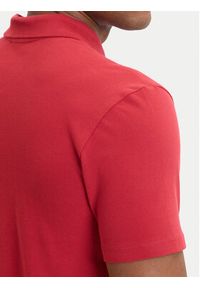 Napapijri Polo Ealis NP0A4H8B Czerwony Regular Fit. Typ kołnierza: polo. Kolor: czerwony. Materiał: bawełna #4