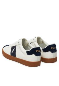 Polo Ralph Lauren Sneakersy 816974111003 Biały. Kolor: biały. Materiał: skóra