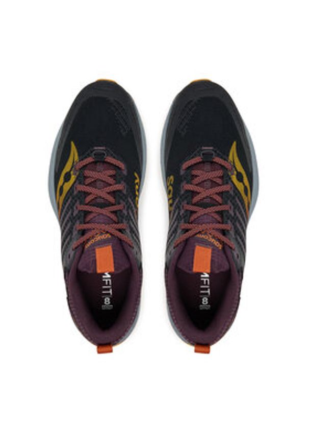 Saucony Buty do biegania Ride Tr2 S20951 Czarny. Kolor: czarny. Materiał: materiał