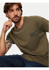 BOSS - Boss T-Shirt 50517715 Zielony Regular Fit. Kolor: zielony. Materiał: bawełna #2