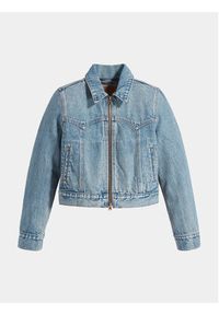 Levi's® Kurtka jeansowa A6048-0002 Niebieski Regular Fit. Kolor: niebieski. Materiał: bawełna