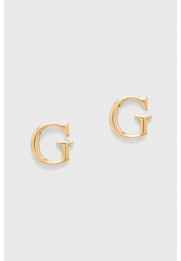 Guess kolczyki. Kolor: złoty