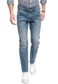 Lee - LEE LOGGER AUSTIN MĘSKIE SPODNIE JEANSOWE REGULAR TAPERED L70MPTCO 112118678 #10