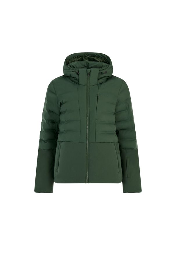 Damska kurtka narciarska Protest Hazely. Kolor: zielony. Sezon: zima. Sport: narciarstwo